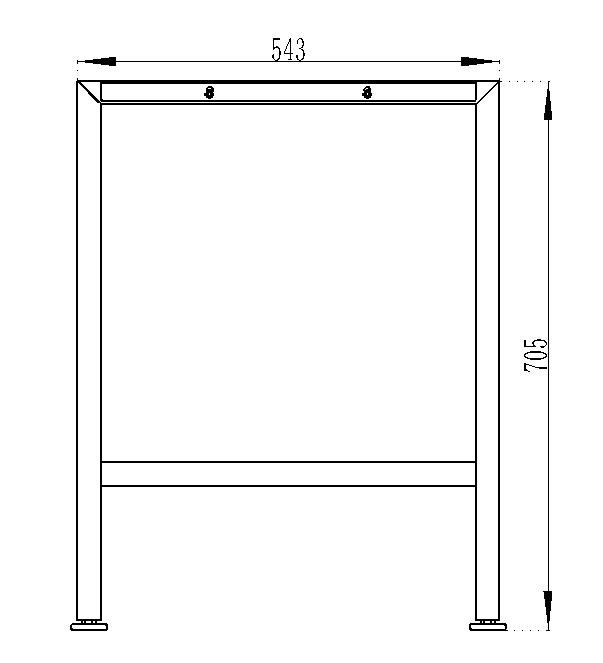 Gambe da tavolo HMS35