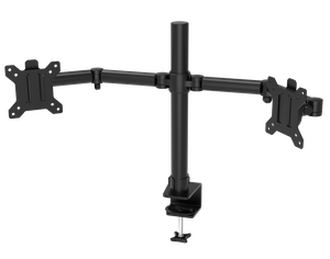 Braccio per monitor LCD doppio in alluminio 